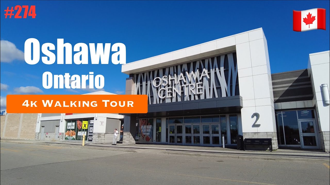 [4K] Full Mall Walkthrough, Oshawa Centre, Oshawa Ontario Canada | #274