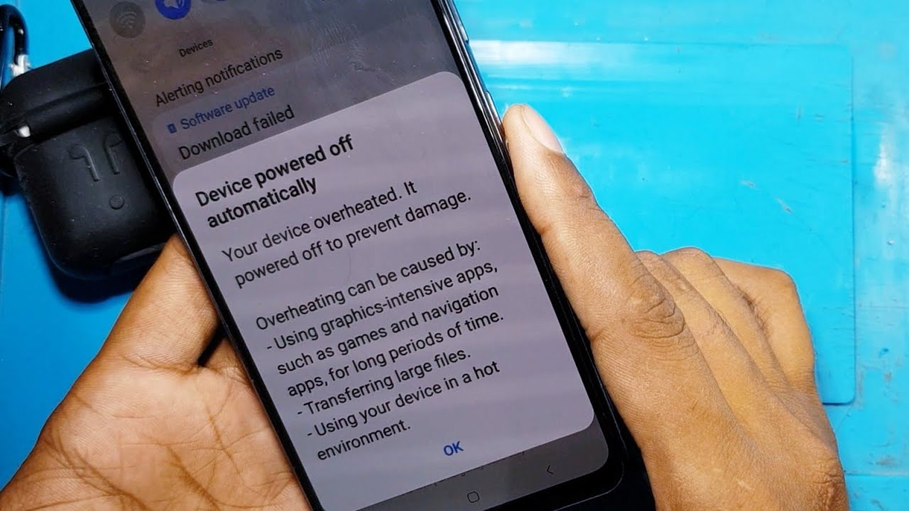 Samsung A32 Overheated Water Damage Repair