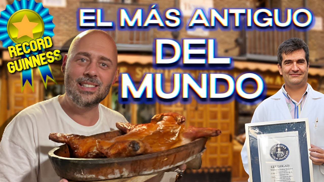 COMIENDO en el RESTAURANTE más ANTIGUO del MUNDO - BOTÍN