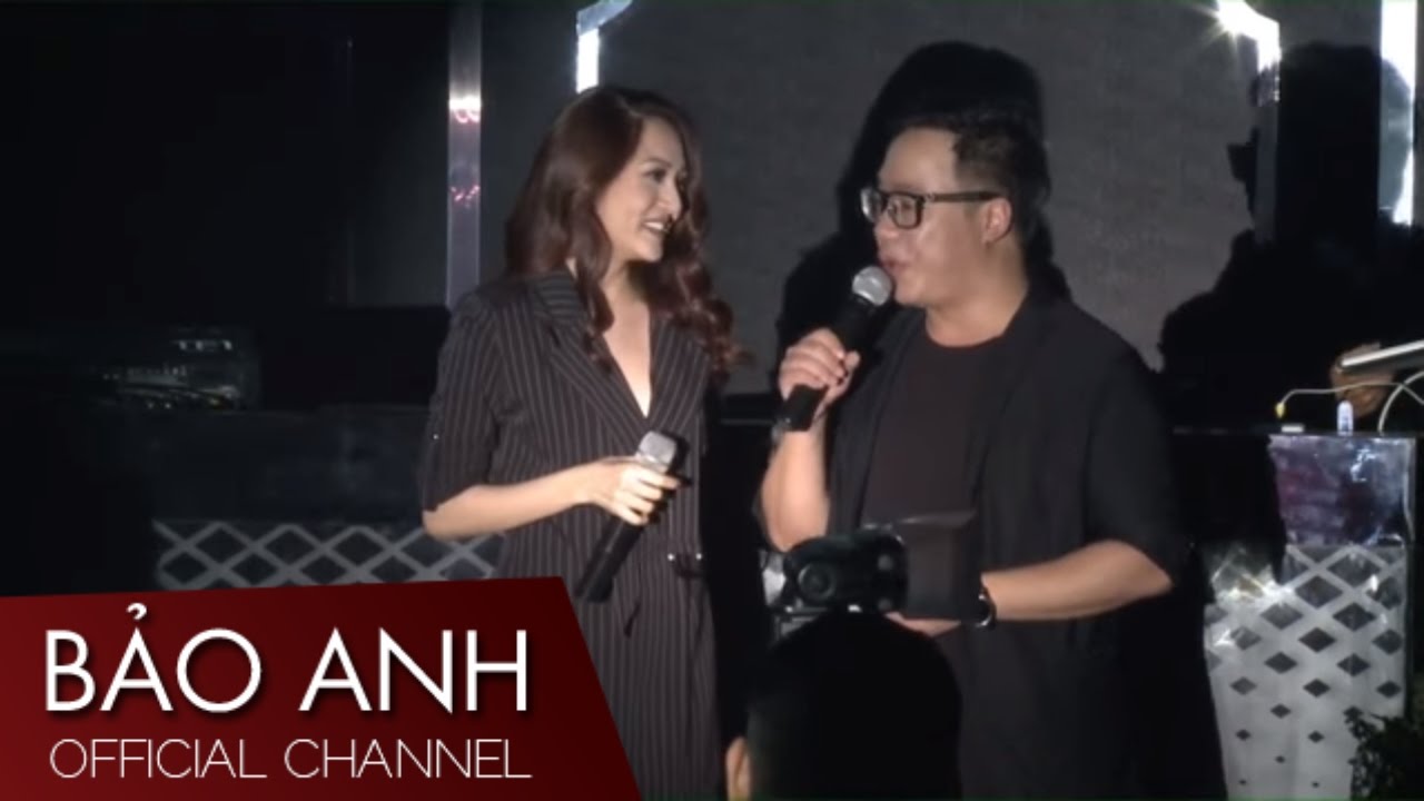 Họp b&aacute;o ra mắt MV In The Night - Bảo Anh, Hữu Vi