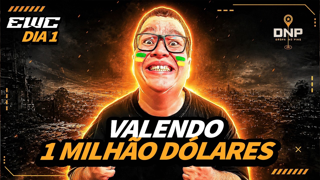 EWC WARZONE 2026 AO VIVO 🇧🇷 | R$ 5 MILH&Otilde;ES EM JOGO! DIA 1 + ESTREIA DO DNP 👀🔥🪂🏆