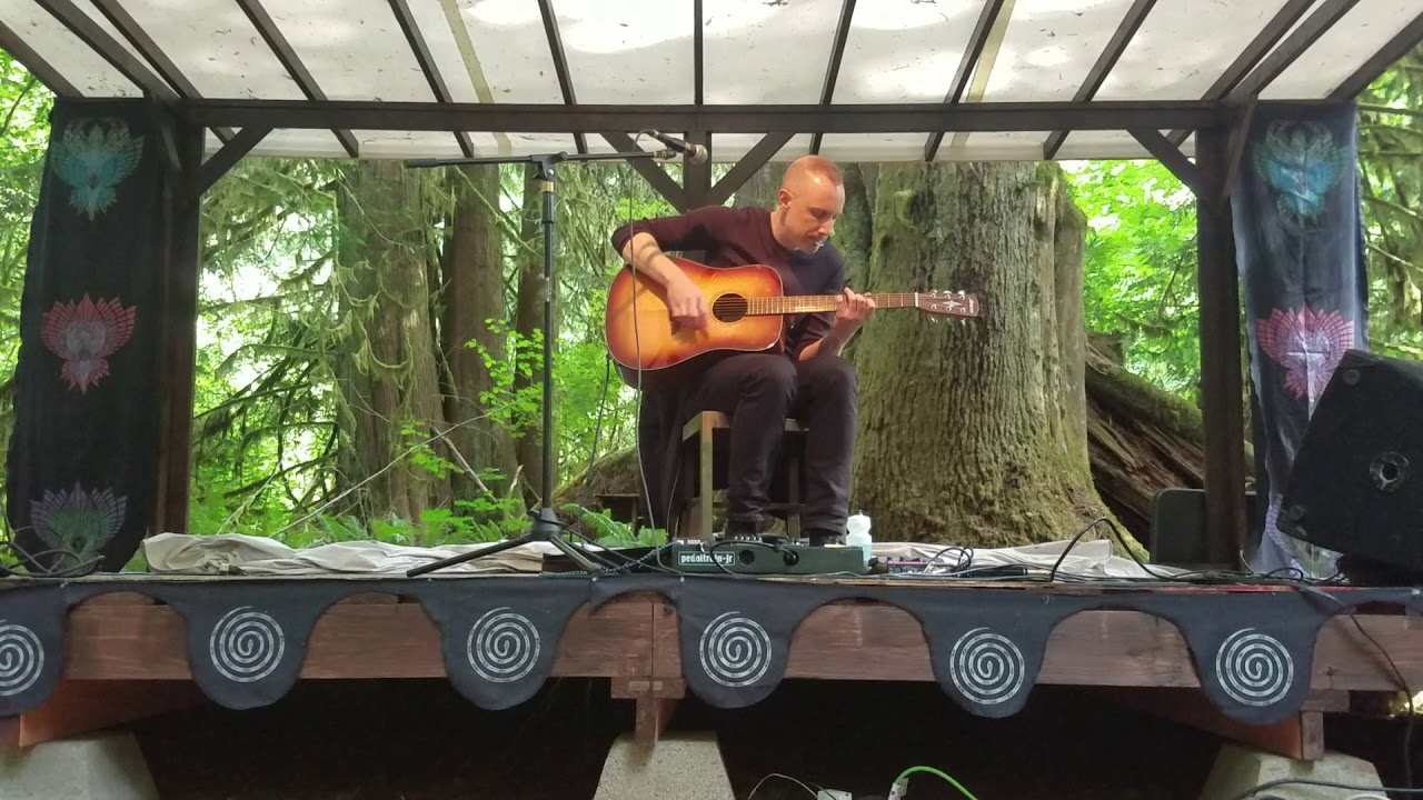 Don Anderson performs Agalloch song, "Birch Black" at Litha Cascadia, June 2019