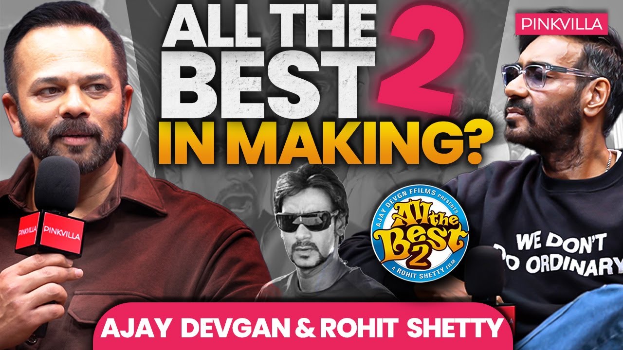 Ajay Devgn & Rohit Shetty SHOCKING news on Making ALL THE BEST 2 | Singham Again | Saitaan 2