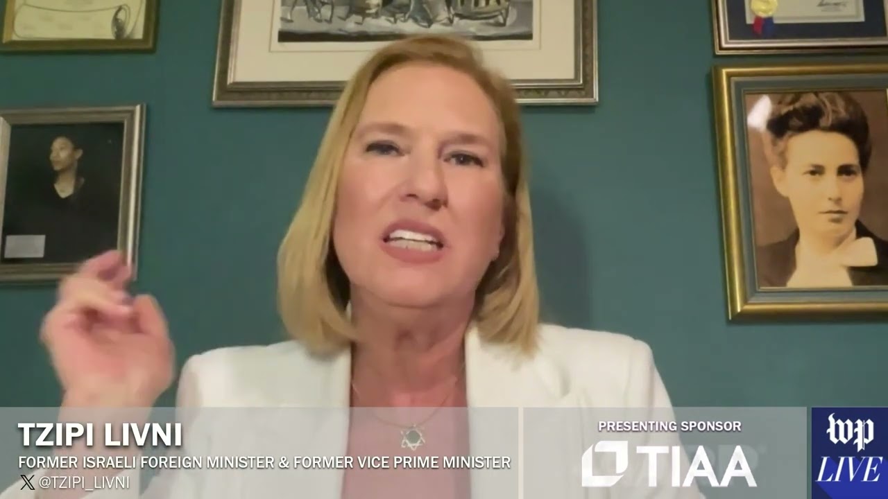 Middle East On Fire - Tzipi Livni, Rula Jebreal