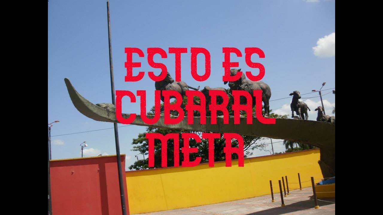 Esto es Cubarral en el departamento del Meta Colombia