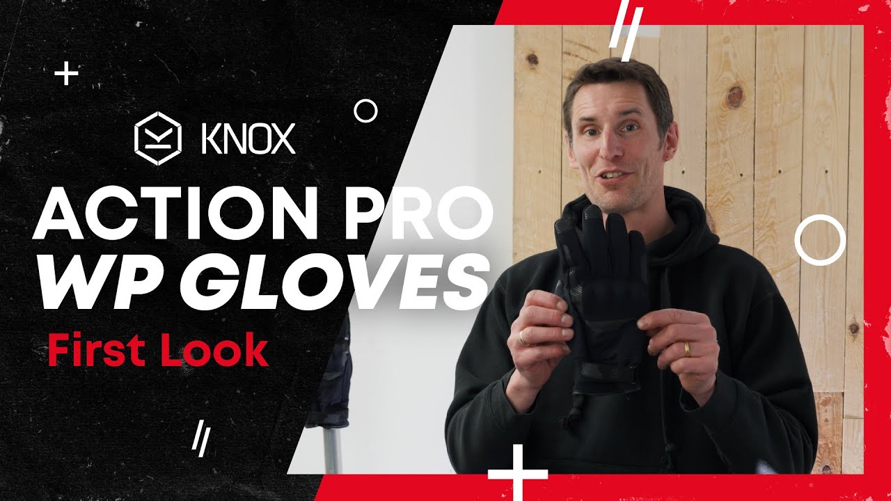 Sleek Yet Strong! Knox Action Pro Waterproof Gloves | First Look