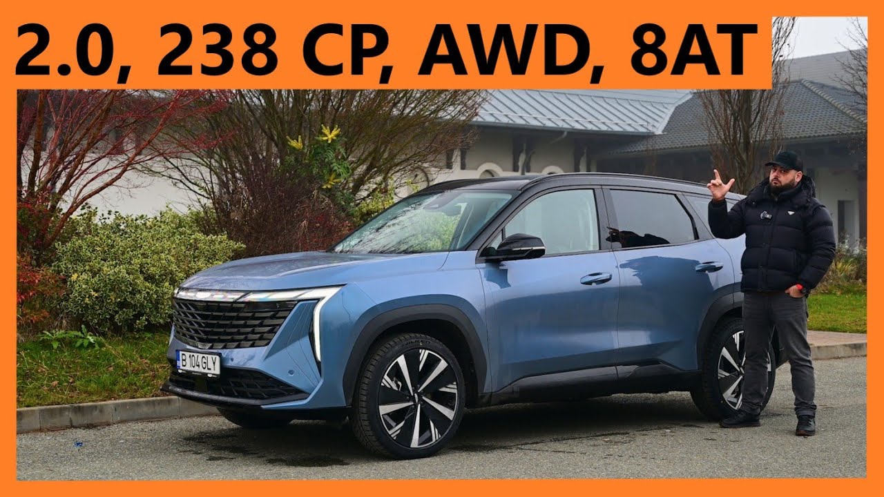 Volvo XC60 la bani de Dacia Bigster: Asta e Geely Starray cu motor 2.0 si tractiune integrala!