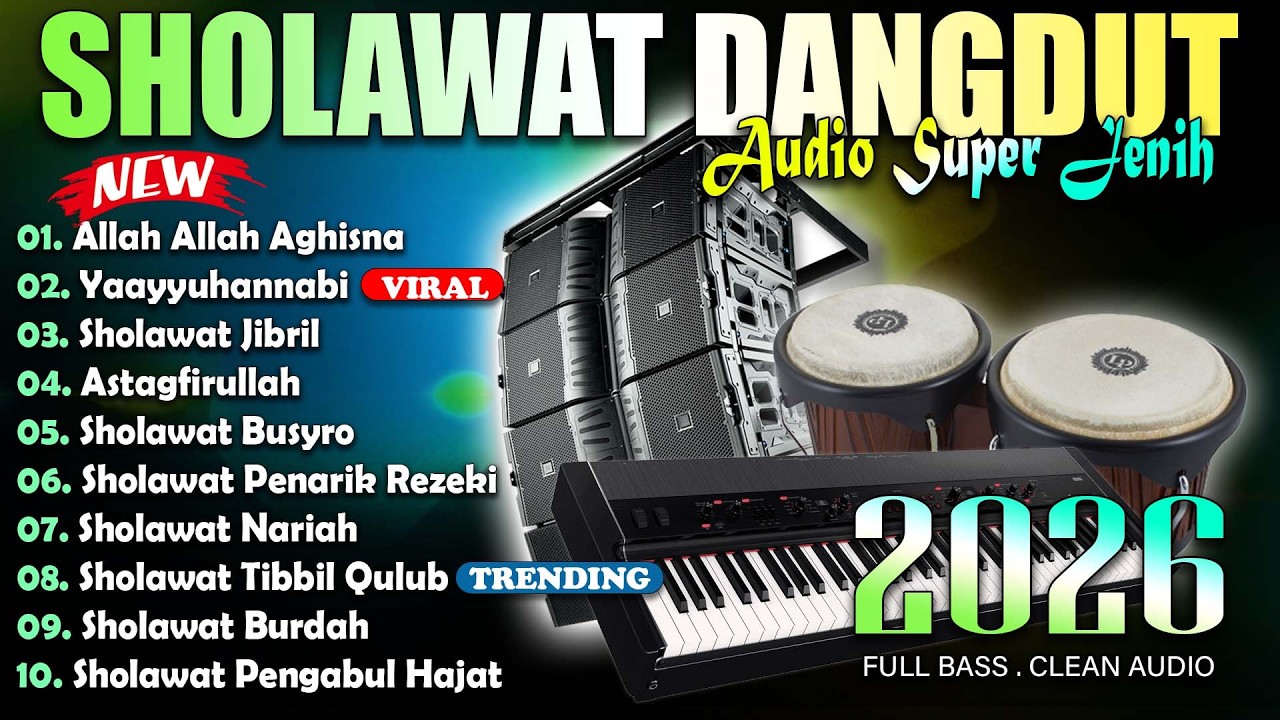 SHOLAWAT TERPOPULER 2026 | Astagfirullah | SHOLAWAT NABI PEMBUKA PINTU REZEKI DARI SEGALA ARAH