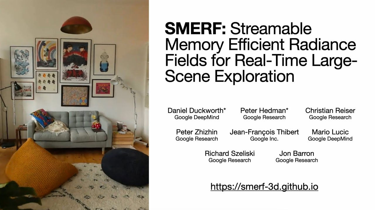 SMERF: Streamable Memory Efficient Radiance Fields for Real-Time Large-Scene Exploration