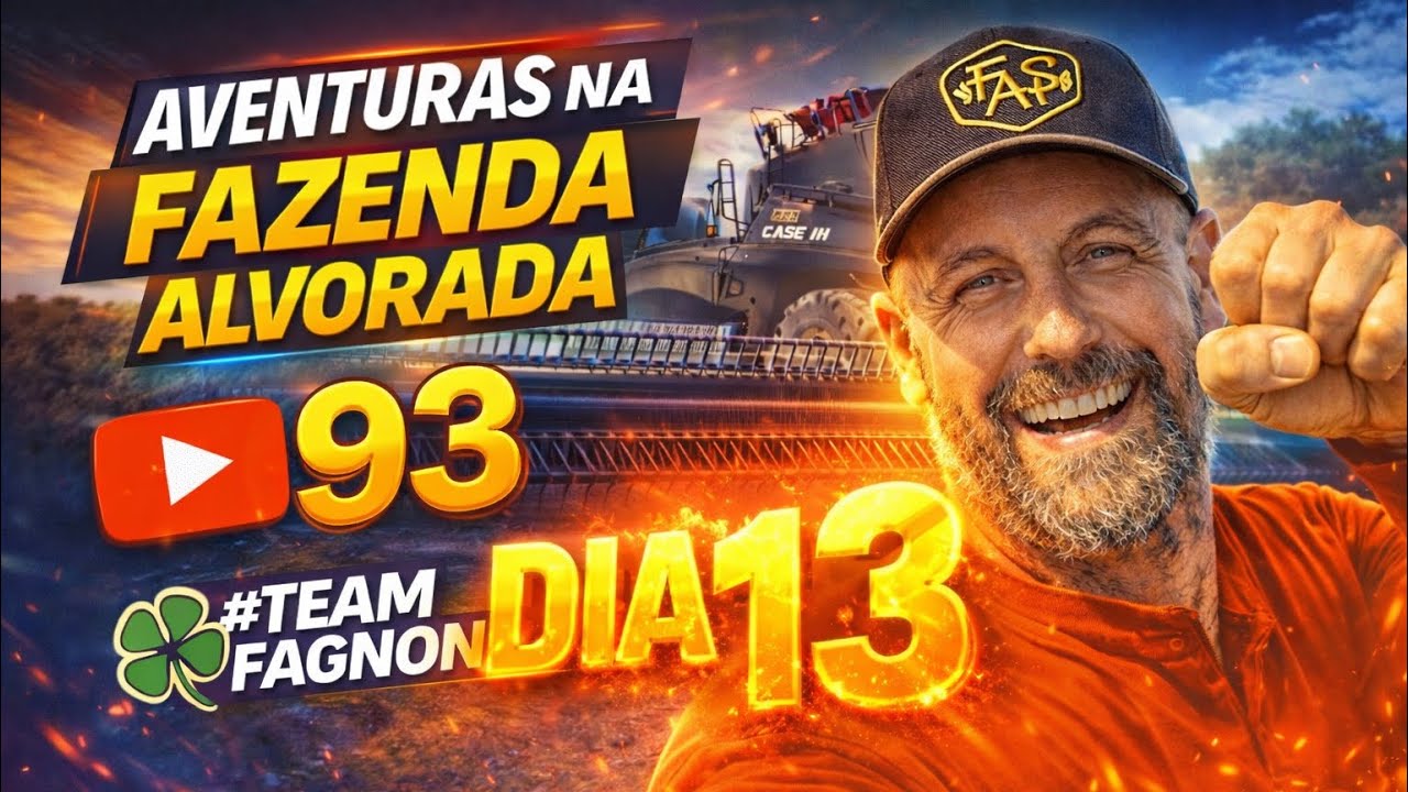 🔥 DIA 13 — DO SILO PRA SUA MESA! 🌱🚜 | TEAM FAGNONI NA FAZENDA ALVORADA