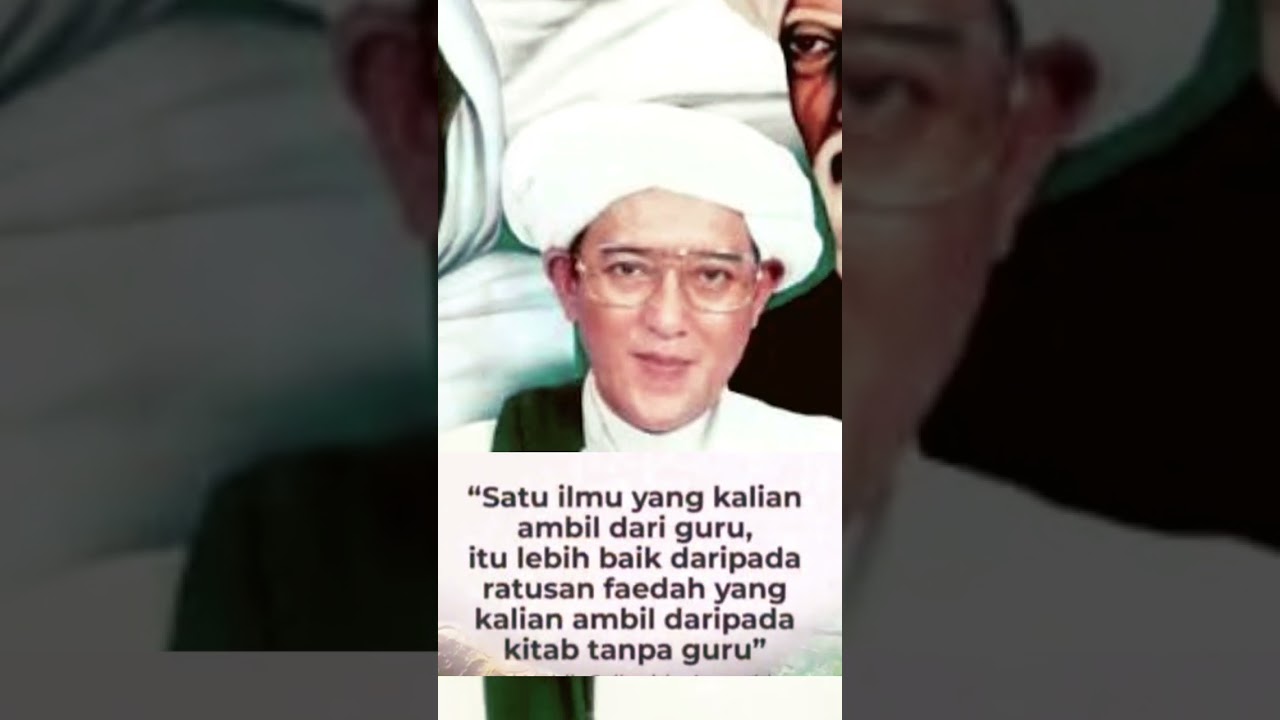 pesan singkat abah guru Zaini  guru sekumpul