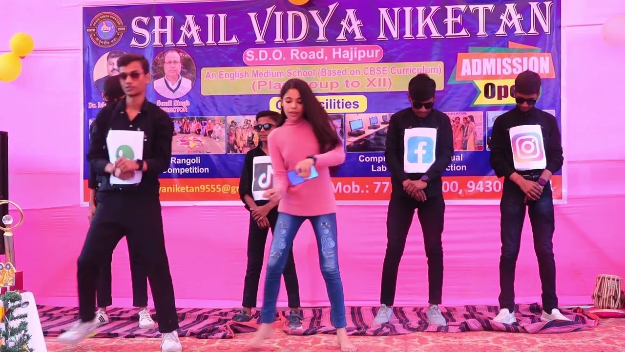 Social media best learning natak drama performance in Shail Vidya Niketan