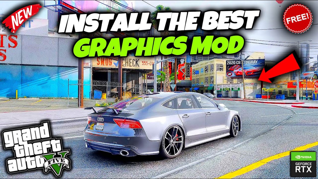 How To Install Realistic Graphics Mod In GTA 5 || GTA V Best Graphics Mod || Easy Guide✅