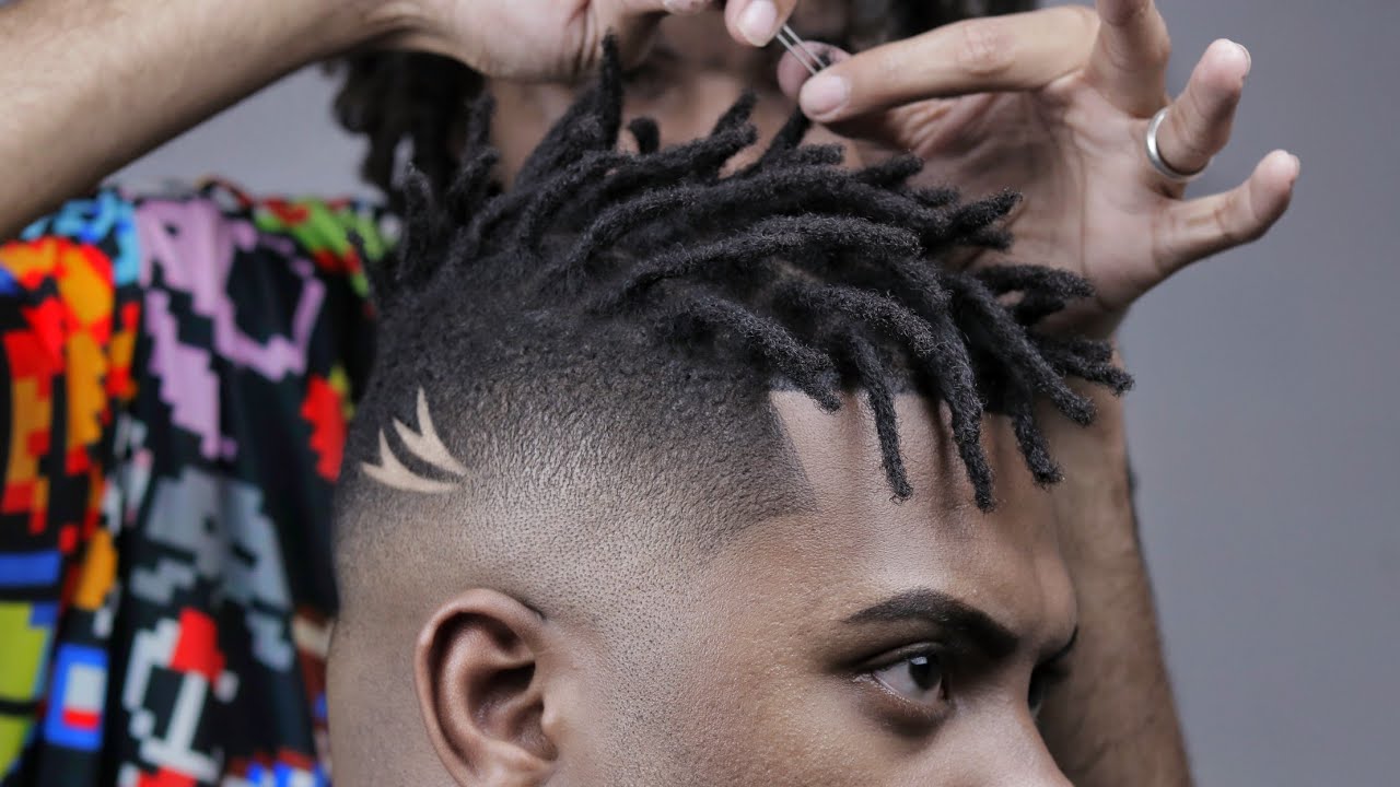 KILLMONGER HAIR 😱 Dreads inspirado em pantera negra💈✂️