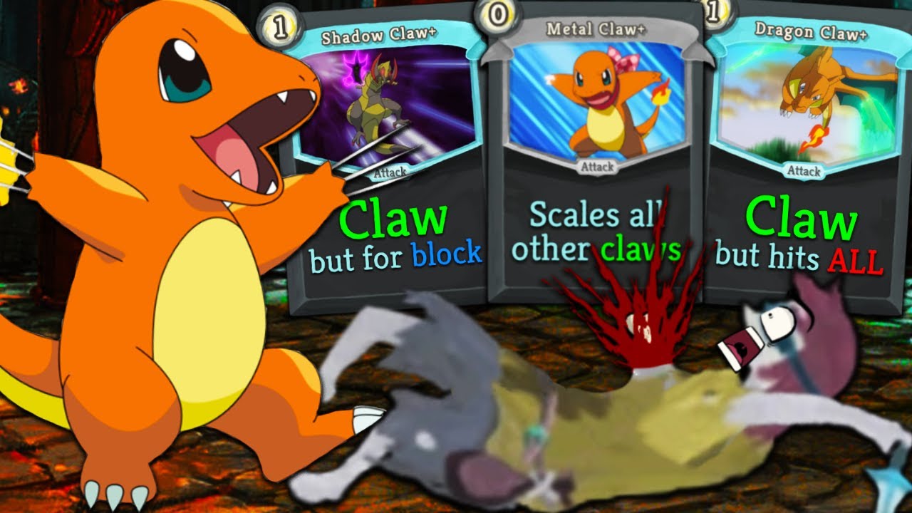 CHARMANDER HAS CLAWS!!