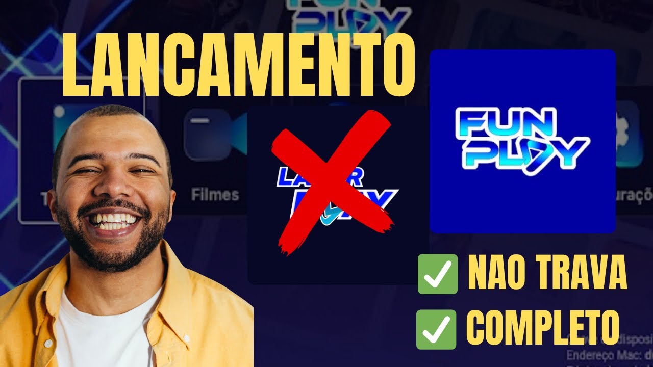 NOVO APP NA SMARTV ROKUTV FUN PLAY IPTV 2025