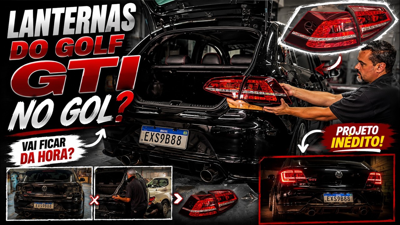 LANTERNAS DO GOLF GTI NO GOL ?