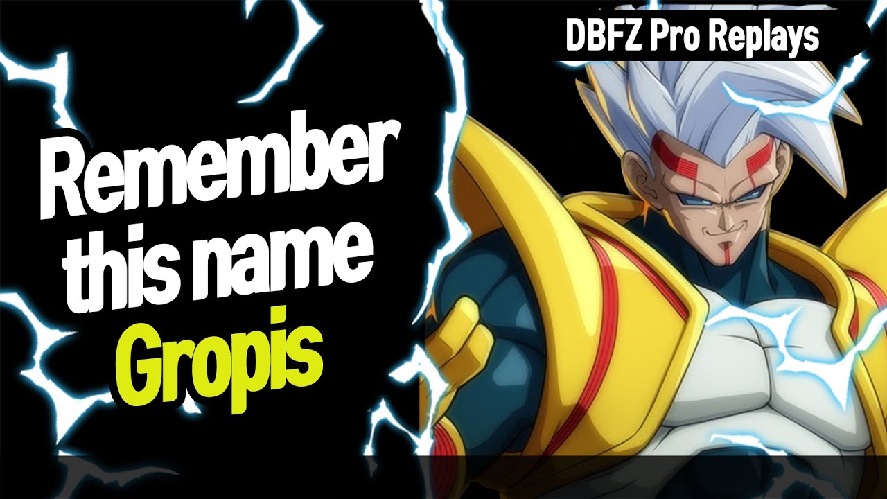 【DBFZ】 The best player you should remember, Gropis vs Gamba  【DBFZ Pro Replays】