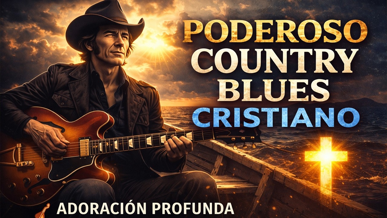 Poderoso Country Blues Cristiano 🎸 Adoración Profunda que Sana el Alma