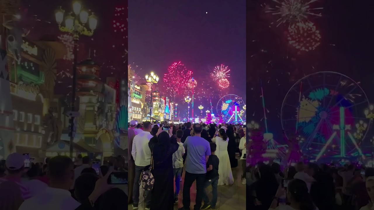 Fireworks light up the UAE's skies to celebrate Eid