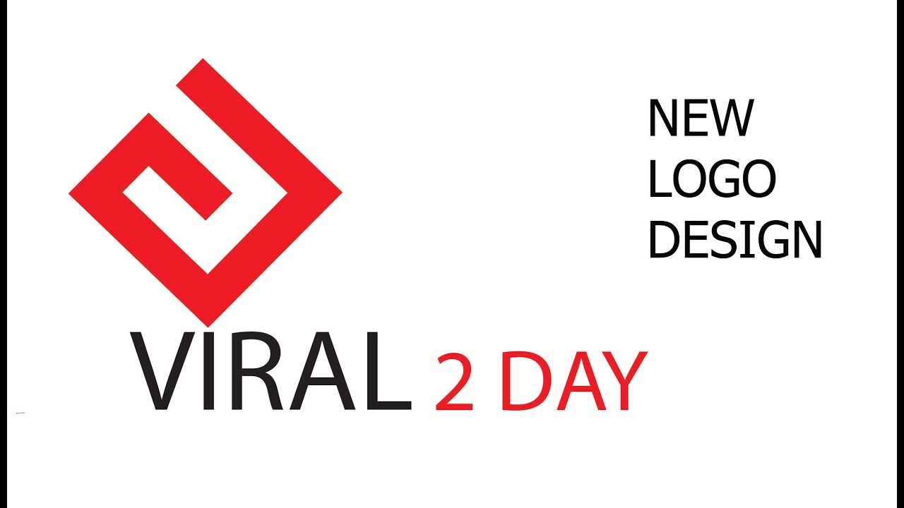 NEW VIRAL 2DAY PROFATONAL LOGO DESIGN VIDEO