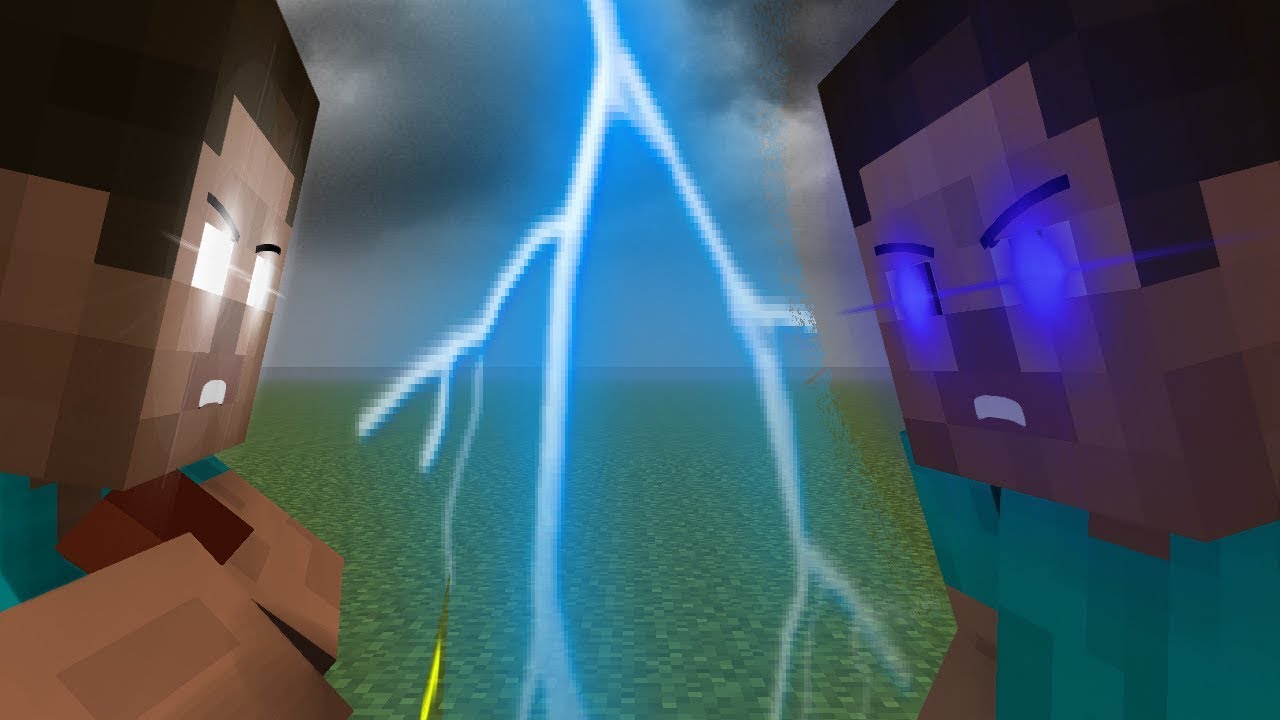 Minecraft Animation steve vs herobrine