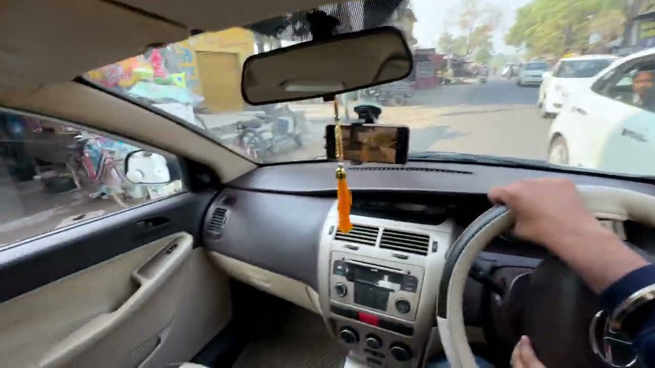 POV Drive Tata Manza Diesel  // Most Reliable Car // Punjab Roads POV