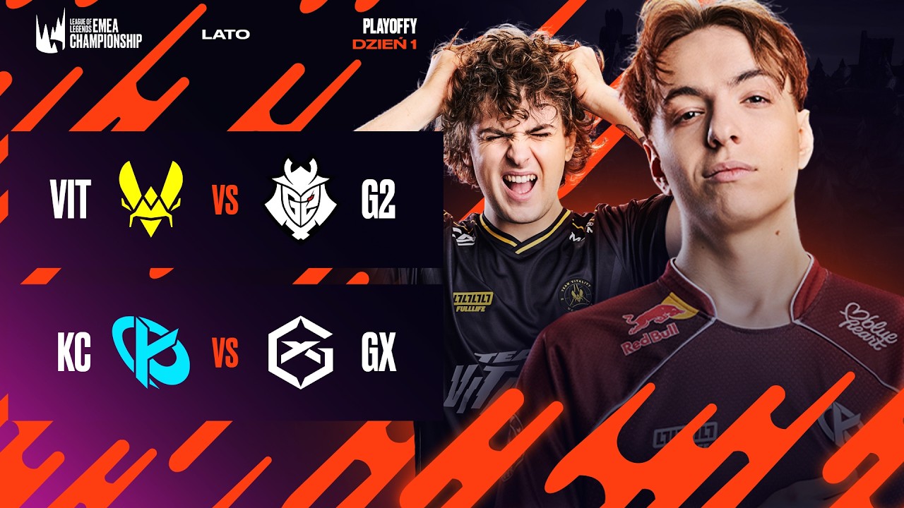 🔴G2 ESPORTS vs VITALITY🔴KARMINE CORP vs GIANTX🔴WYGRANY LECI NA WORLDSY🔴 PLAYOFFS LEC SUMMER 2026🔴