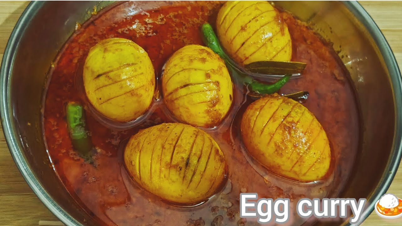 এগ কারি রেসিপি গরম গরম ভাতের সঙ্গে আপনারা এই রেসিপিটা খেতে পারেন