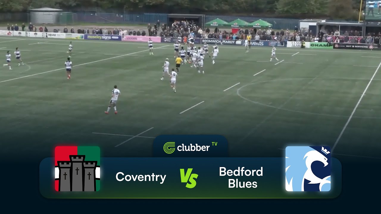 Coventry v Bedford Blues | Champ Rugby | 11/10/2025