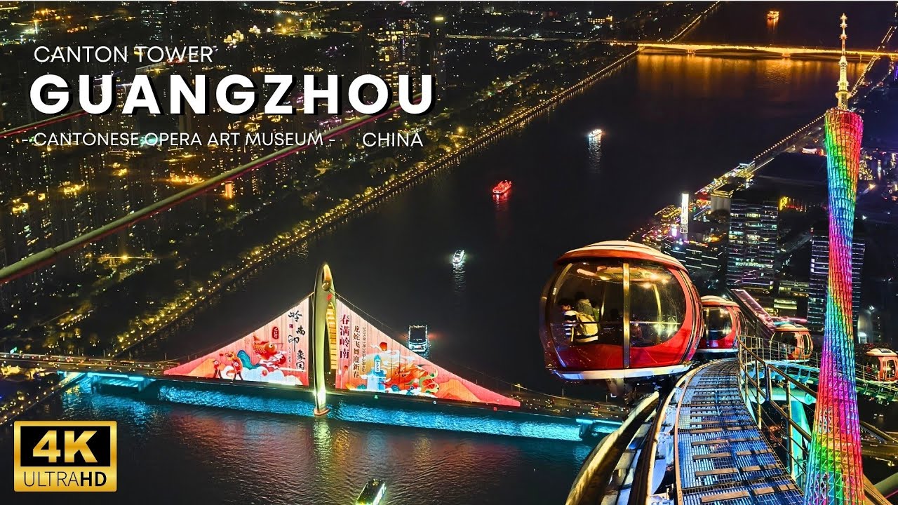 [4K] Guangzhou 🇨🇳 2025 from Above! Stunning Views at Canton Tower |The Best View in Guangzhou [Vlog]