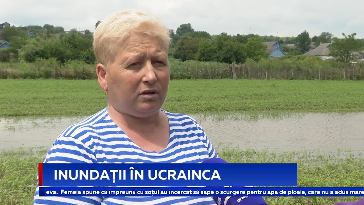 Inundații în Ucrainca