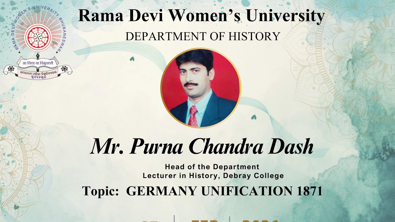The Making of Modern Germany (1871) | Purna Chandra Dash | Rama Devi Women’s University
