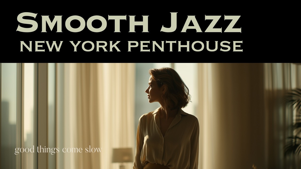 1940's Nostalgic Jazz Playlist with Vocal | New York Penthouse Morning Ambience for Relax [1 HOUR]