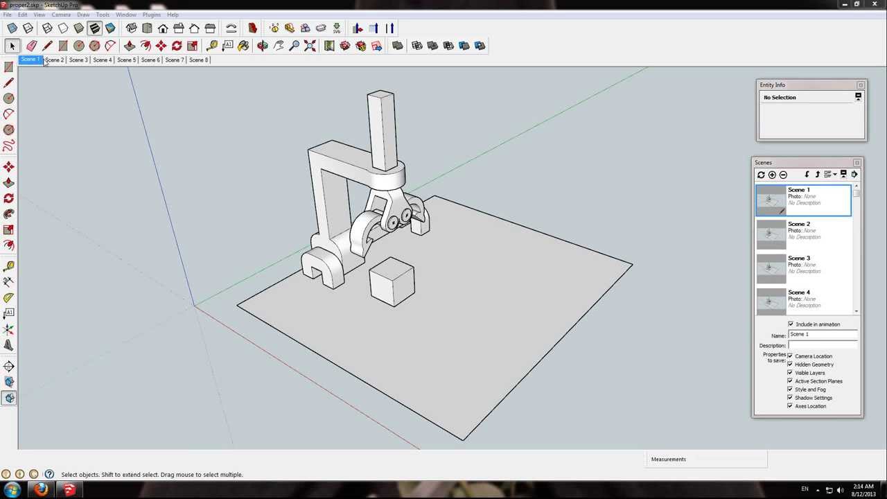 Sketchup Animation-Proper Animation Plugin