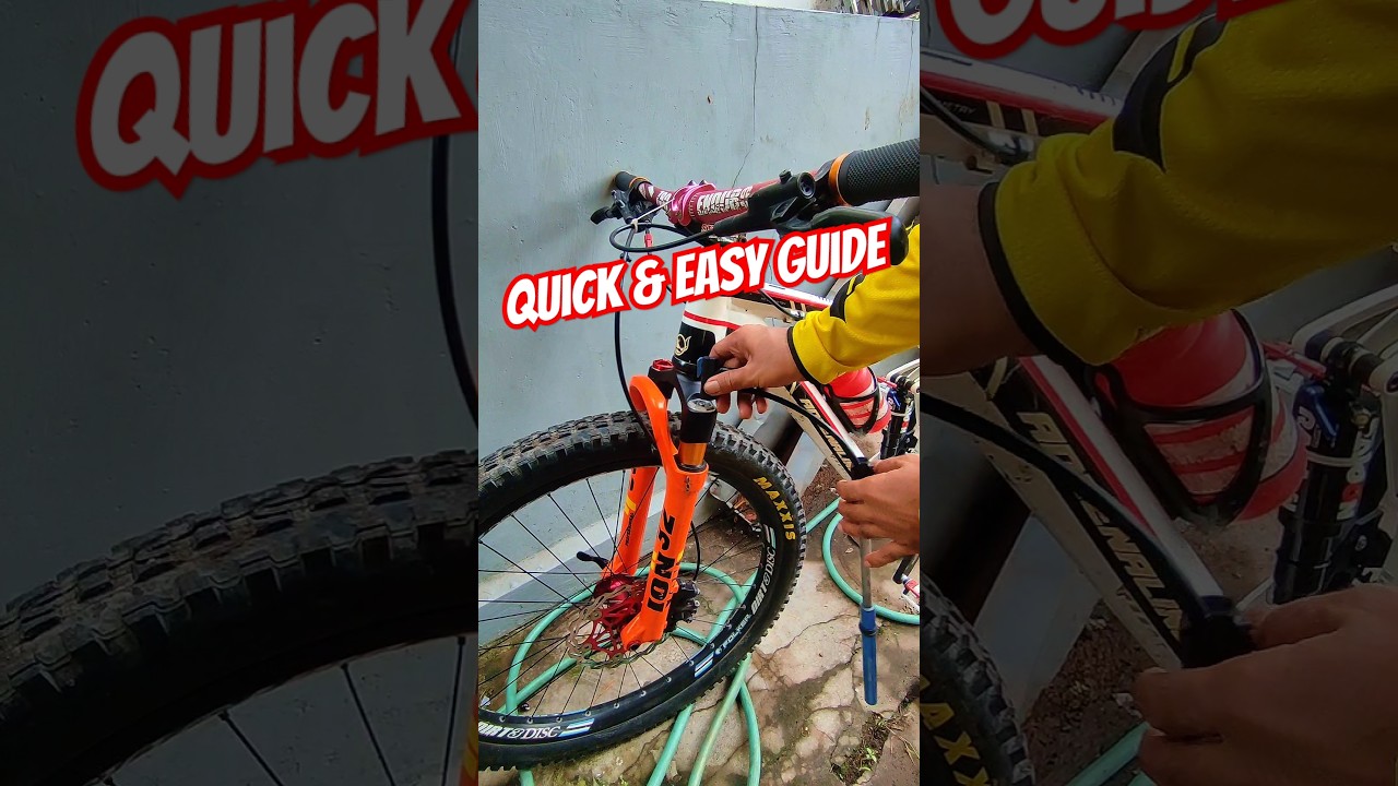 How to Refill Air Pressure in Your MTB Fork: Quick & Easy Guide