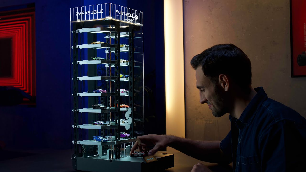 Fun-Tech Parksible - Automatic smart parking for 1:64 scale models - Kickstarter