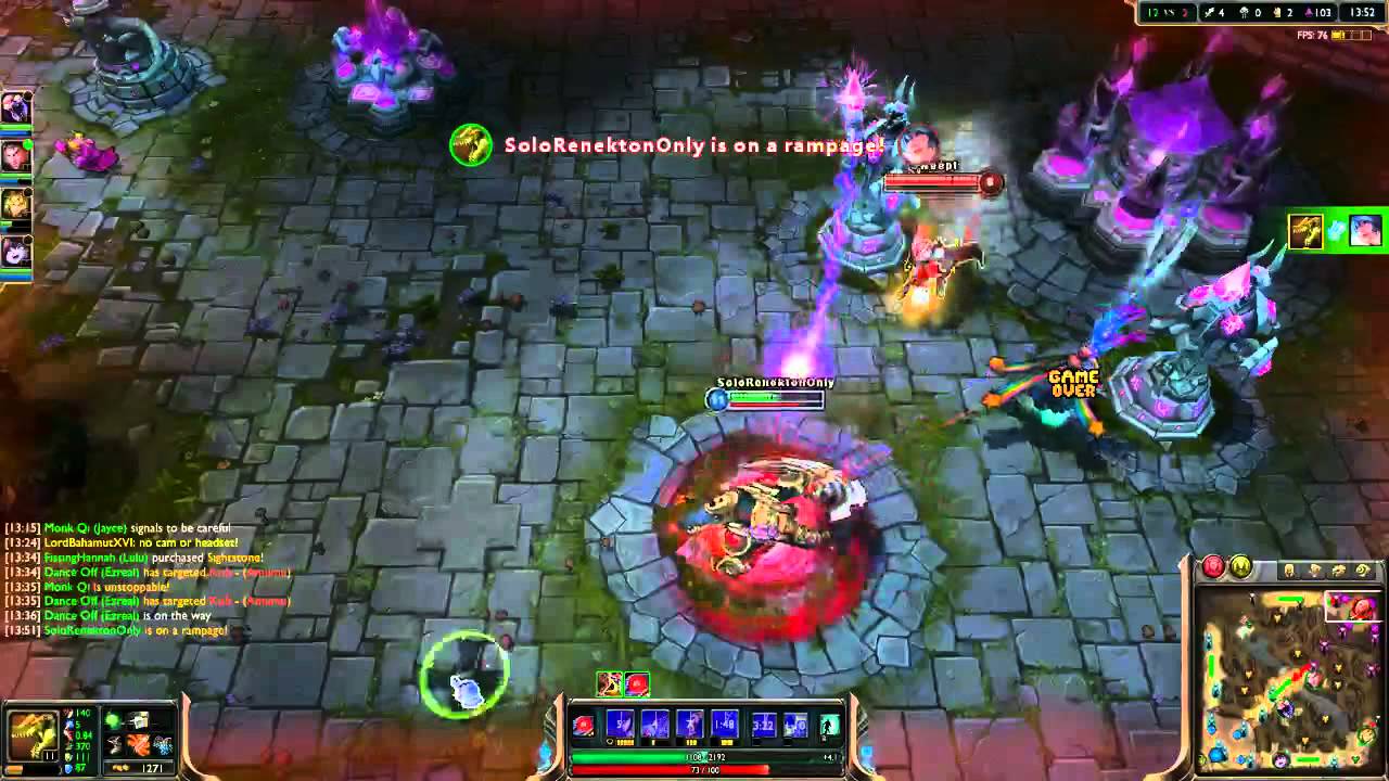 A Fed Renekton Is A Scary Thing