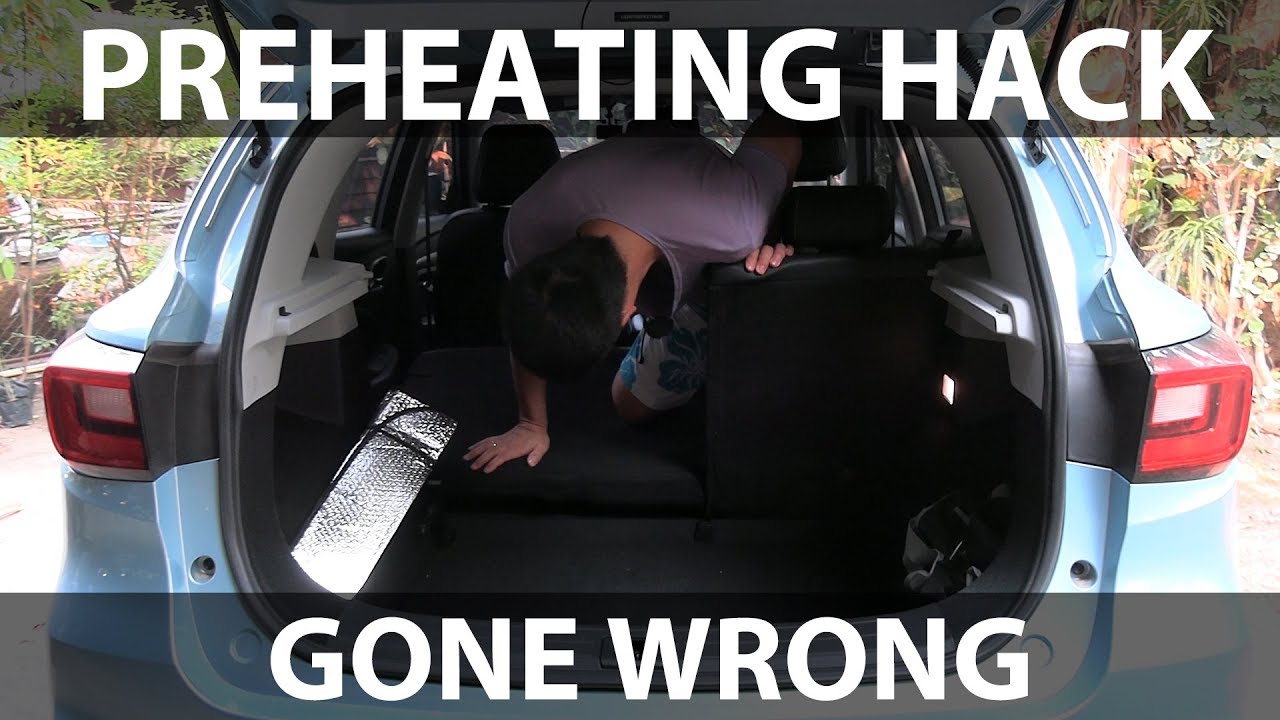 MG ZS EV preheating trick failed