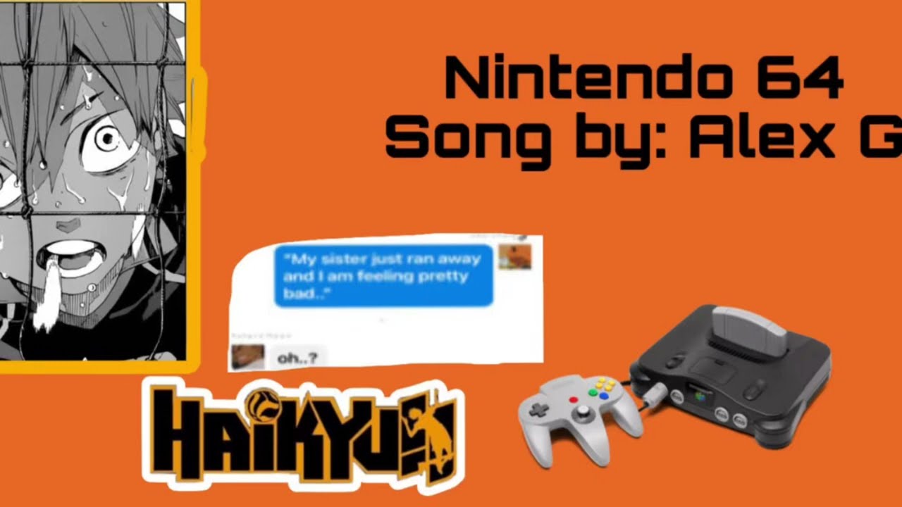 NINTENDO 64 //HINATA ANGST! // LIVE AU!// song by ALEX G!//shohnta!
