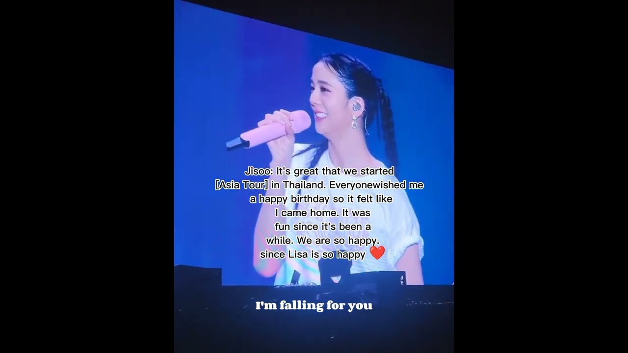 LISOO (Lisa&Jisoo)- Bornpinkconcert sweet and adorable moments ( Bangkok, Thailand)