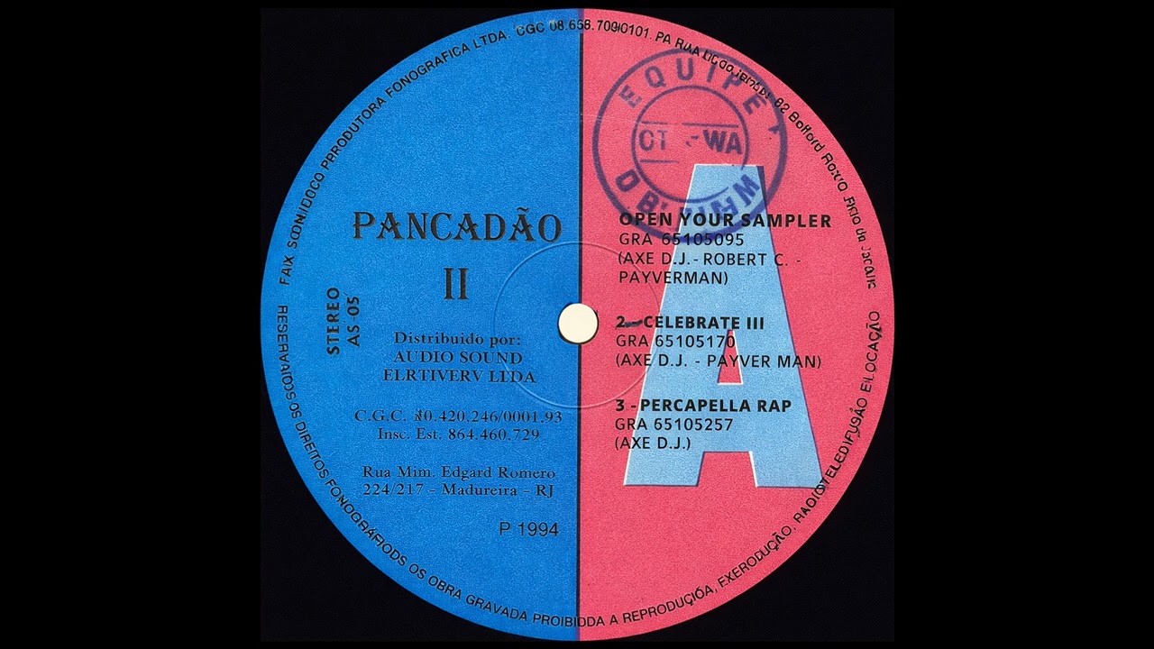 Percapella Rap (Axe DJ – Pancadão II)