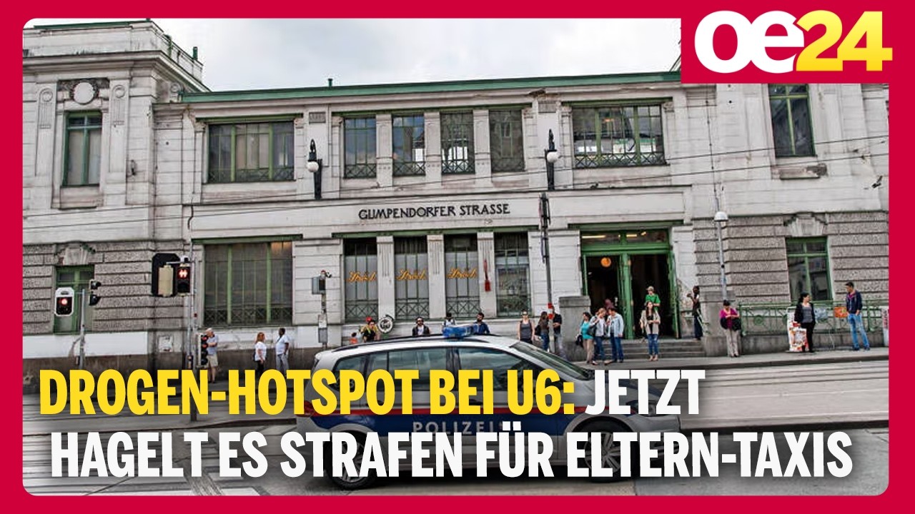 Drogen-Hotspot bei U6: Jetzt hagelt es Strafen für Eltern-Taxis