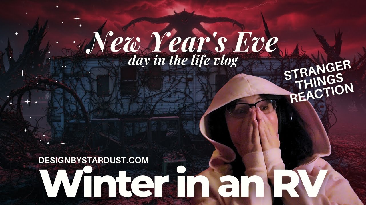 day in the life vlog #005 new year's eve + Stranger Things reaction [cozy vibes, simple living]