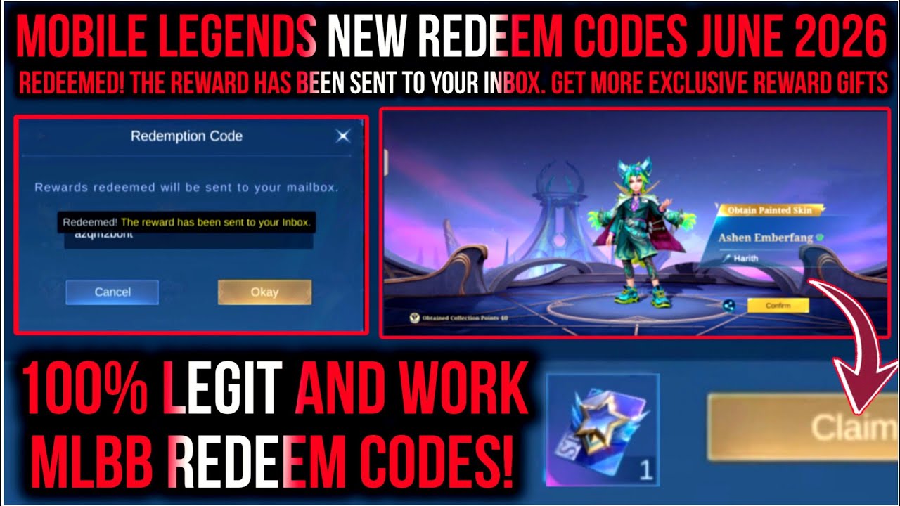 Настоящие коды Mobile Legends без VPN от 10 июня 2026. Новые коды на алмазы MLBB! Активируйте пря...