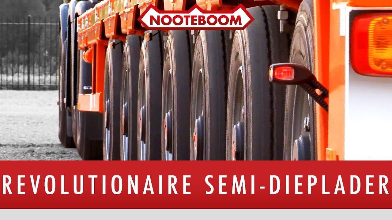 Bekijk de revolutionaire MCO-PX semi-dieplader! - Nooteboom Trailers