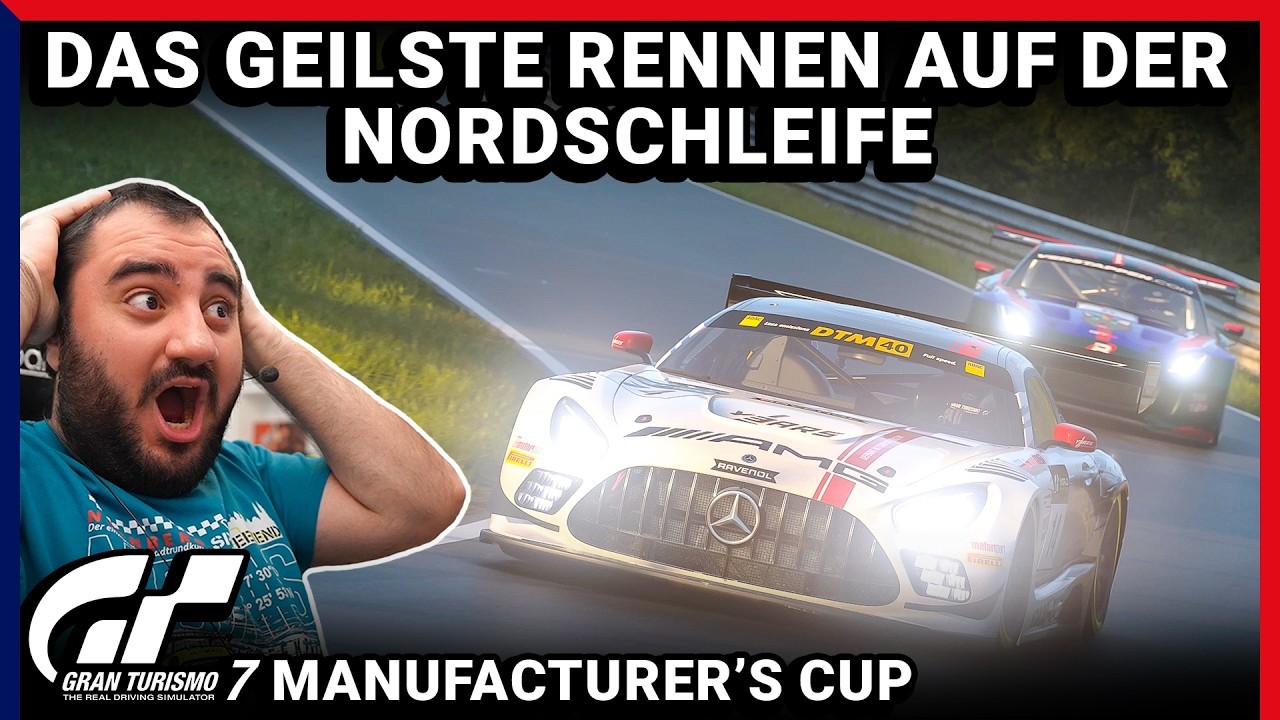 40 Minuten Nordschleife ums Podium 😱 Gran Turismo 7 Manufacturer's Cup