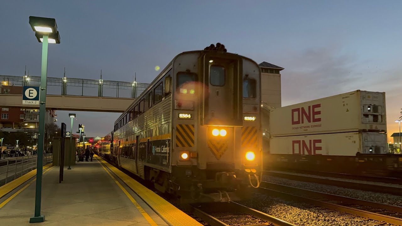 Amtrak Gold Runner 718 At Emeryville CA 
