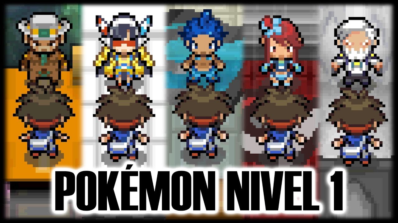 ¿ES POSIBLE VENCER TODOS LOS GIMNASIOS DE UNOVA SOLO CON POKÉMON DE NIVEL 1?