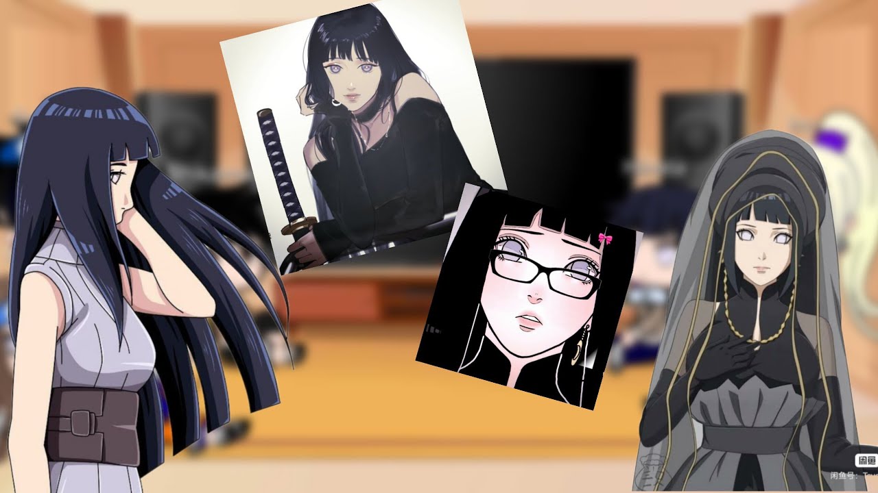 Naruto friends react to the 💜 Hinata hyuga 🔥 gacha react 👀|| Hinata's future|| naruhina 💝|| hinasaku